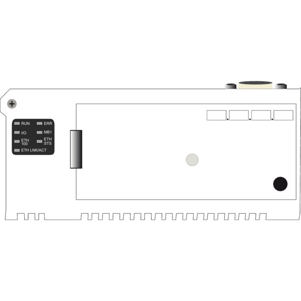 Unity m1e cpu rs232/485 e net usb iobus - Schneider Electric - 171CBU98090
