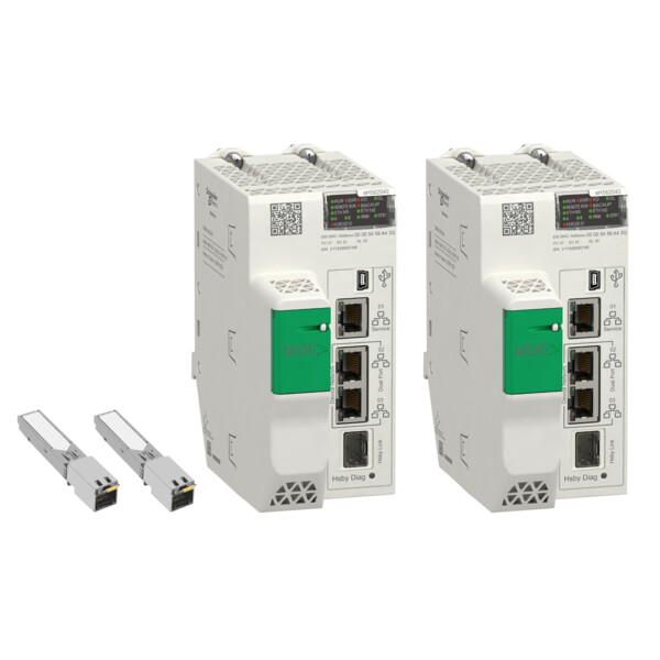 Kit M580 Hsby Composé De 2x Bmeh582040 + 2x 490nac0100 - Schneider Electric - BMEH582040K