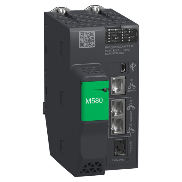 Cpu M580 Red (hot Standby),64 Mb Mém Interne, 31 Stations Rio (x80 & Quantum Io) - Schneider Electric - BMEH586040