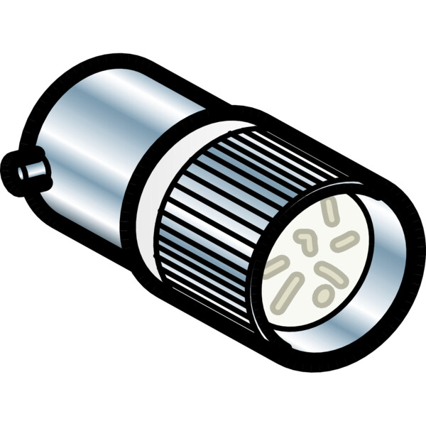 Schneider Electric Harmony Lampe de Signalisation Led - Blanc - Ba9S - 24V Ca Cc - Schneider Electric - DL1CJ0241