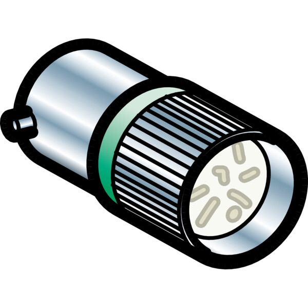 Schneider Electric Harmony Lampe de Signalisation Led - Vert - Ba9S - 24V Ca Cc - Schneider Electric - DL1CJ0243