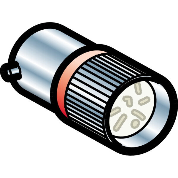 Schneider Electric Harmony Lampe de Signalisation Led - Rouge - Ba9S - 24V Ca Cc - Schneider Electric - DL1CJ0244