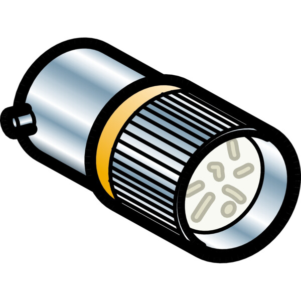Schneider Electric Harmony Lampe de Signalisation Led - Jaune - Ba9S - 48V Ca Cc - Schneider Electric - DL1CJ0485