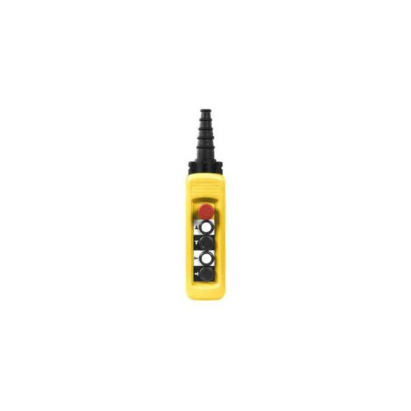 boîte pendante XACA 4 poussoirs 1 arrêt d urgence - Schneider Electric - XACA49141