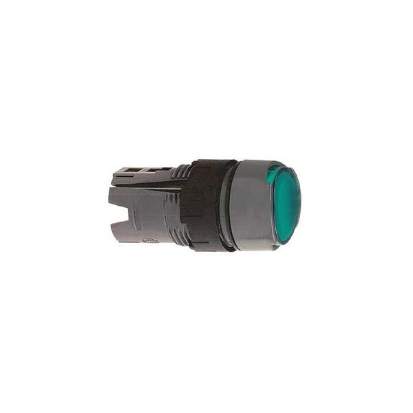 tête pour bouton poussoir lumineux diam 16 vert - Schneider Electric - ZB6AW3