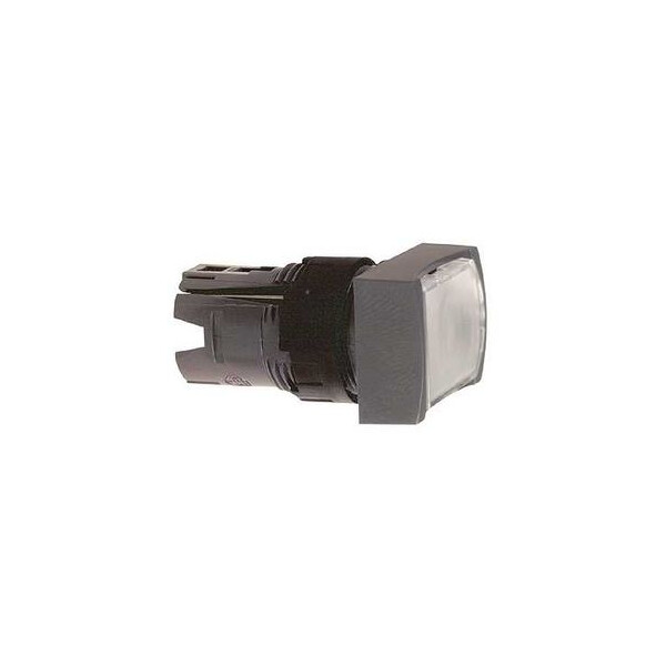 tête rectangulaire pour bouton poussoir lumineux diam 16 blanc - Schneider Electric - ZB6DW1