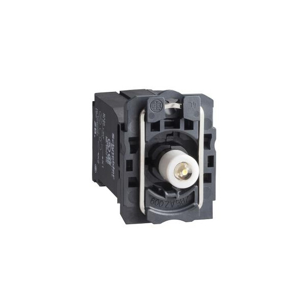 Harmony corps de voyant blanc - LED BA9s - 400 V - Schneider Electric - ZB5AV5D1
