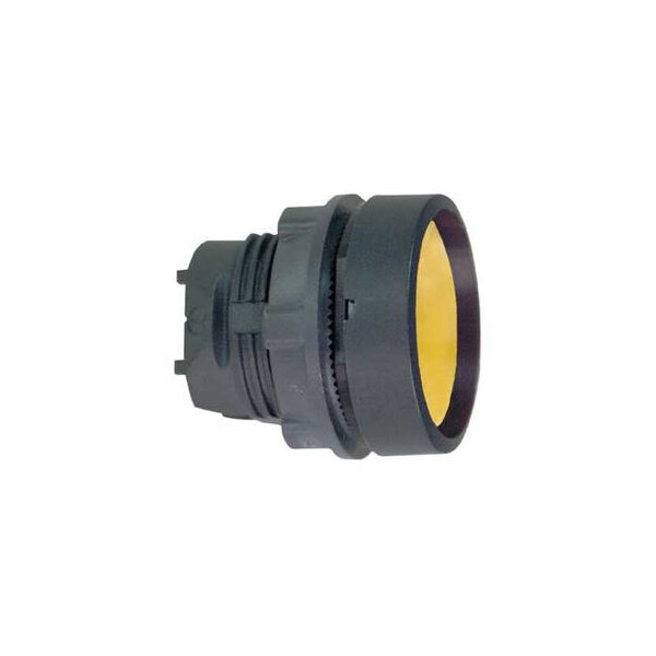 Harmony tête de bouton poussoir - Ø22 - jaune - Schneider Electric - ZB5AH05