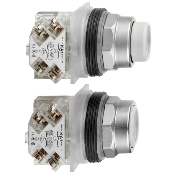 Schneider Electric 2 Boutons Poussoirs avec Inter Verrouillage Mecanique Positions Maintenues - Schneider Electric - 9001KR11UH1H1