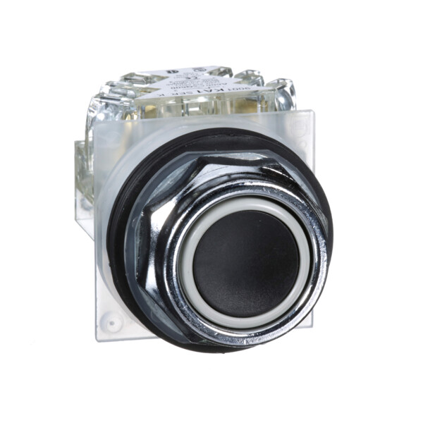 Schneider Electric Bouton poussoir Noir Diam 30 à Impulsion Affleurant 1Of - Schneider Electric - 9001KR1BH13