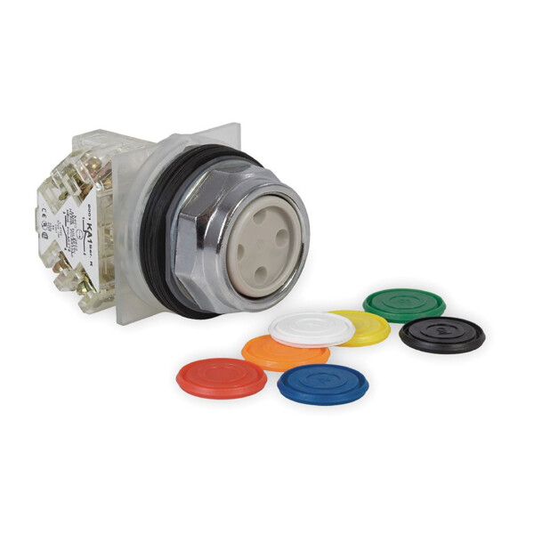 Schneider Electric Bouton poussoir Choix de 7 Couleurs Diam 30 à Impulsion Affleurant 1Of - Schneider Electric - 9001KR1UH13