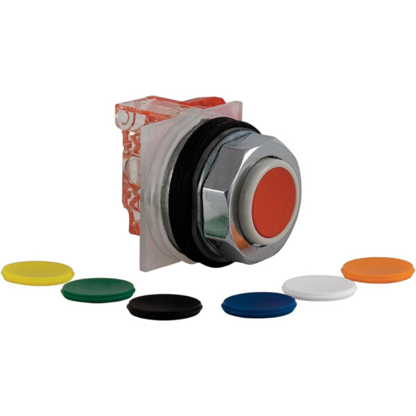 Schneider Electric Bouton poussoir Choix de 7 Couleurs Diam 30 à Impulsion Dépassant 1Of - Schneider Electric - 9001KR3UH13