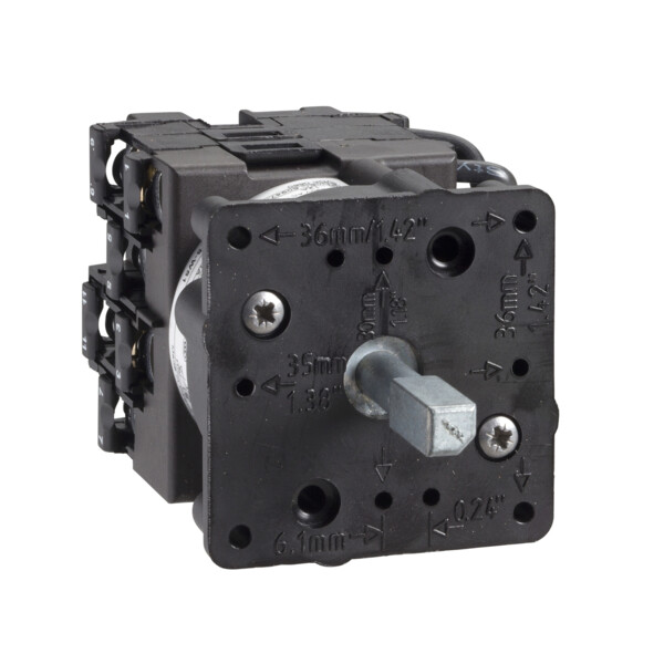 Schneider Electric Corps pour Sélecteur de Codage Bcd 1 Pôle 30 ° 12 A Fixation Par Vis - Schneider Electric - K1D009BL