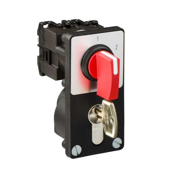Schneider Electric Sélecteur Grad 3 Pos 1Pole Ma N.Rouge - Schneider Electric - K1C003NZ2