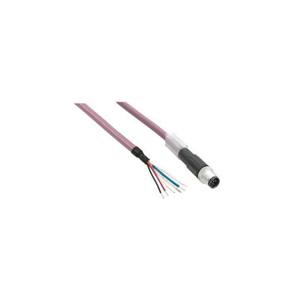 CABLE,STRAIGHT,M8-4P,FEMA - Schneider Electric - TCSXCNDFNX25V