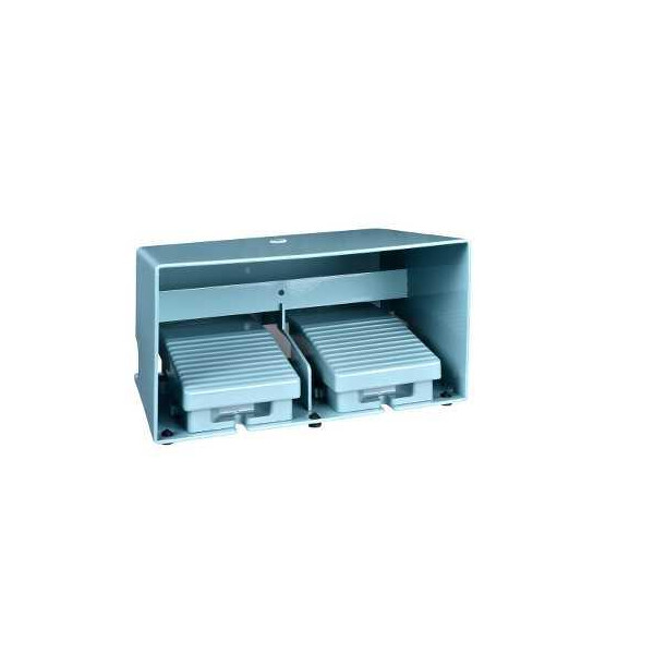 INTERRUPTEUR À PÉDALE DOUBLE BLEUE - Schneider Electric - XPEM6210D