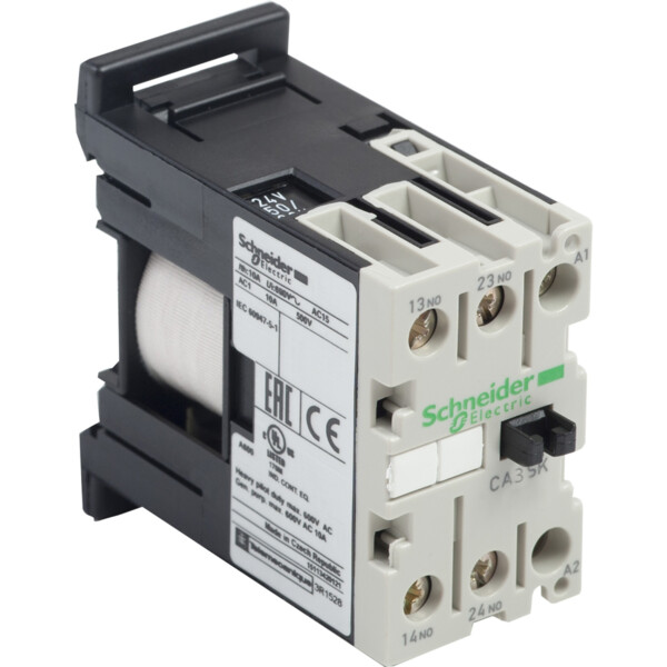 Schneider Electric Contacteur Ca3Sk 1 F Plus 1 O Instantané 10 A 24 V Cc - Schneider Electric - CA3SK11BD