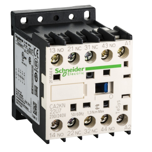 Schneider Electric Contacteur Ca2K 2 F Plus 2 O Instantané 10 A 230 à 240 V Ca - Schneider Electric - CA2KN22U7