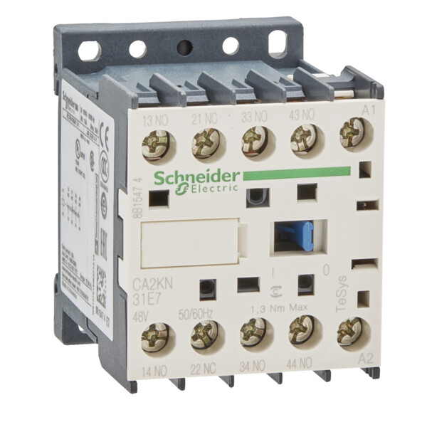 Schneider Electric Contacteur Ca2K 3 F Plus 1 O Instantané 10 A 48 V Ca - Schneider Electric - CA2KN31E7