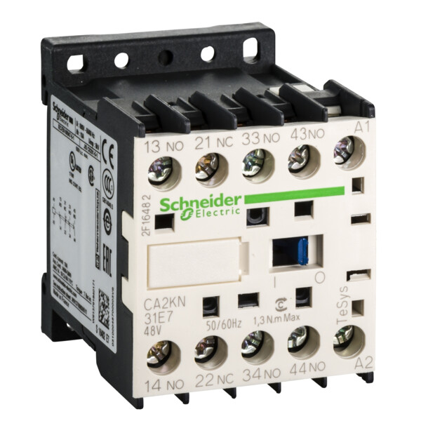 Schneider Electric Contacteur Ca2K 3 F Plus 1 O Instantané 10 A 48 V Ca - Schneider Electric - CA2KN31E7