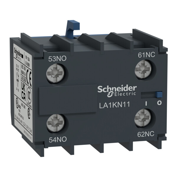 Schneider Electric Bloc de contacts auxiliaires Tesys 0 F Plus 2 O Bornes à Visétriers - Schneider Electric - LA1KN02