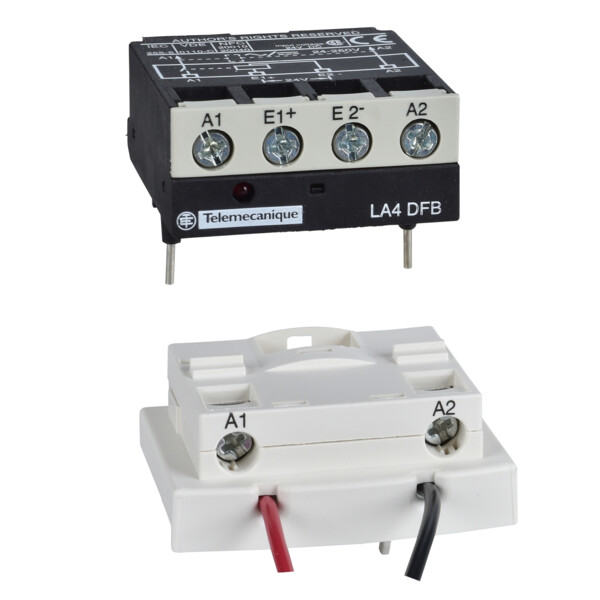 Schneider Electric Kit Basse Conso (Lad4Bb3 Et Interface Relais 24Vdc La4Dfb) pour D40A A D65A - Schneider Electric - LA4DBL