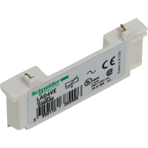 Schneider Electric Module D Antiparasitage Varistance 50 à 127 V Ca - Schneider Electric - LAD4VG