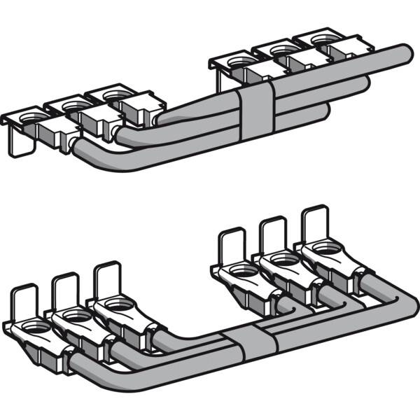 Schneider Electric Barrette Puiss Aval Vis - Schneider Electric - LAD9V6