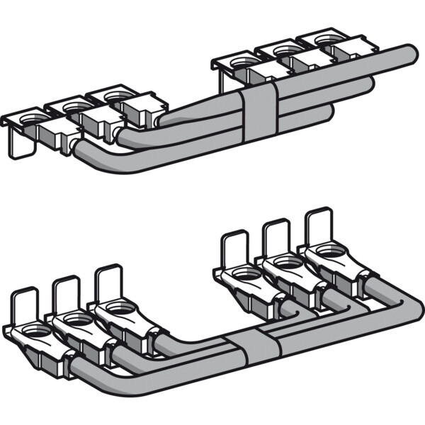 Schneider Electric Barrette Puiss Aval Vis - Schneider Electric - LAD9V6