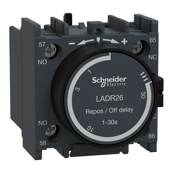 Schneider Electric Bloc de contacts auxiliaires Tesys 1 F Plus 1 O Cosses à Sertir - Schneider Electric - LADR26