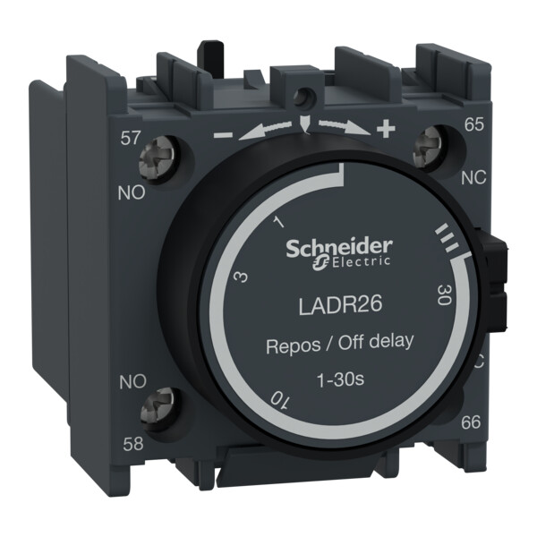 Schneider Electric Bloc de contacts auxiliaires Tesys 1 F Plus 1 O Cosses à Sertir - Schneider Electric - LADR26