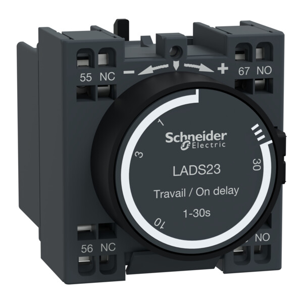 Schneider Electric Bloc de contacts auxiliaires Tesys 1 F Plus 1 O Bornes à Ressort - Schneider Electric - LADS23