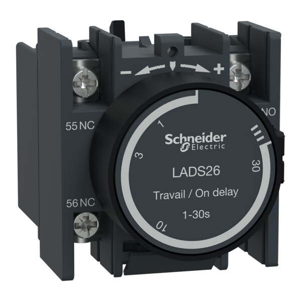 Schneider Electric Bloc de contacts auxiliaires Tesys 1 F Plus 1 O Cosses à Sertir - Schneider Electric - LADS26
