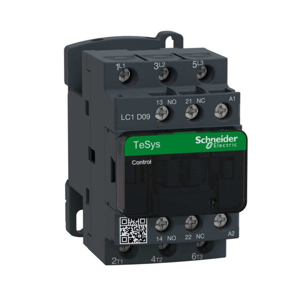 Schneider Electric Contacteur Tesys Lc1D 3P Ac3 440V 9 A Bobine 220 V Ca - Schneider Electric - LC1D09M7
