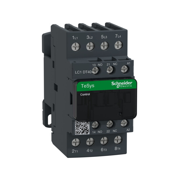 Schneider Electric Contacteur Tesys Lc1D 4P Ac1 440V 40 A Bobine 48 V Ca - Schneider Electric - LC1DT40E7