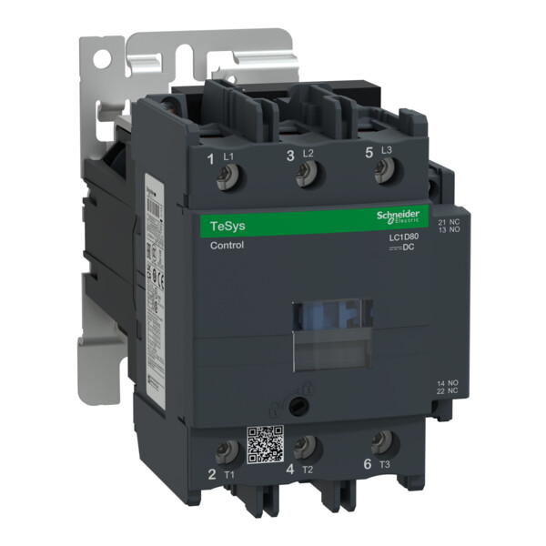 Schneider Electric Contacteur Tesys Lc1D 3P Ac3 440V 80 A Bobine 24 V Cc - Schneider Electric - LC1D80BD
