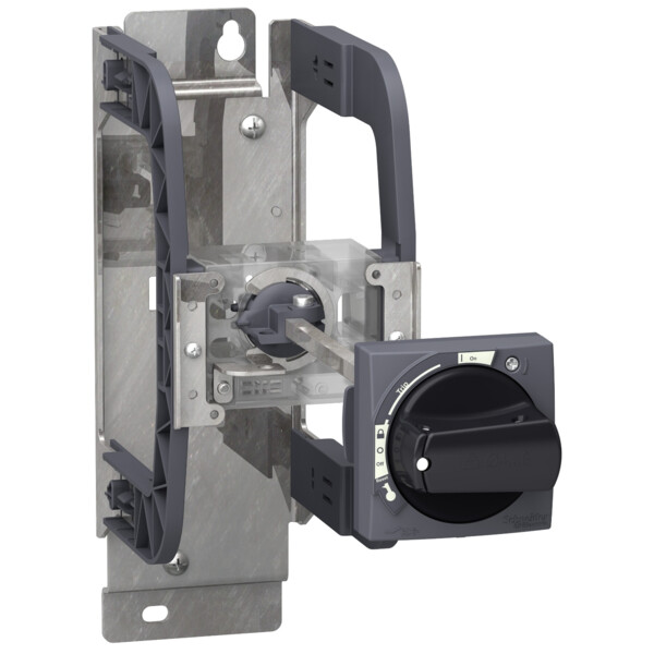 KIT POIGNEE NOIRE IP54 - AXE ARRIERE LU - Schneider Electric - LU9APN21