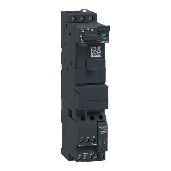 base puissance 12 A contrôle 24 V CC bornes à visétriers - Schneider Electric - LU2B12BL