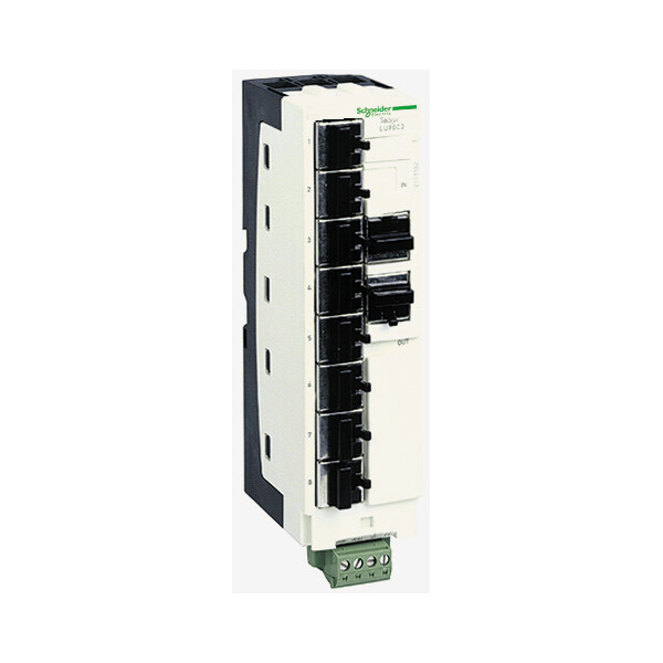 Répartiteur Modbus 10 Connecteurs RJ45 et 1 Bornier à Vis TeSys U - Schneider Electric - LU9GC3
