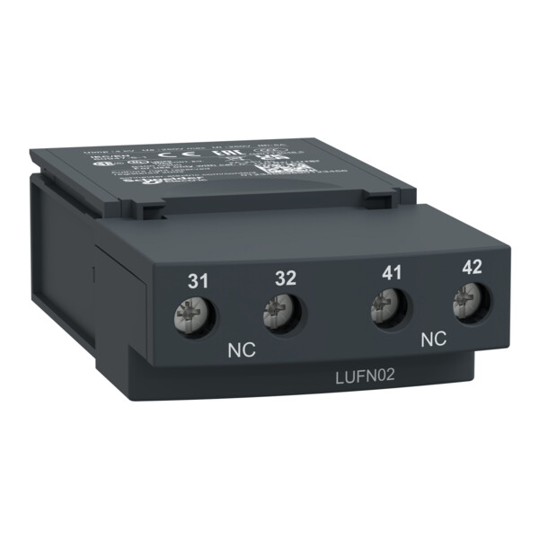 module de contacts auxiliaires LUF 2O - Schneider Electric - LUFN02