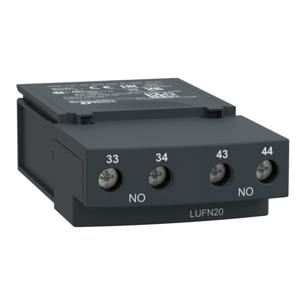 module de contacts auxiliaires LUF 2F - Schneider Electric - LUFN20