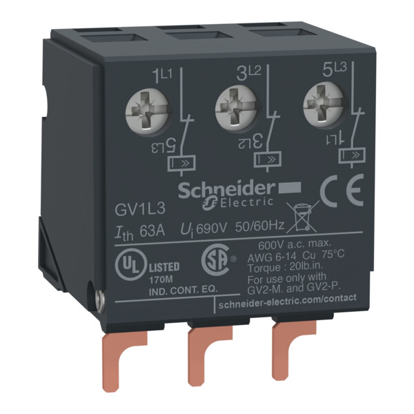 Schneider Electric Additif Limiteur Gv - Schneider Electric - GV1L3