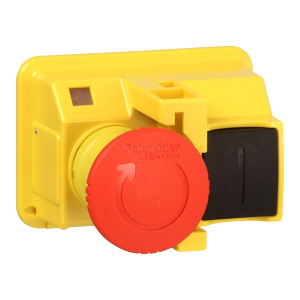 Schneider Electric Tête pour Bouton Poussoir Diam 40 Mm Tourner pour Déverrouiller Diam 22 Rouge - Schneider Electric - GV2K031