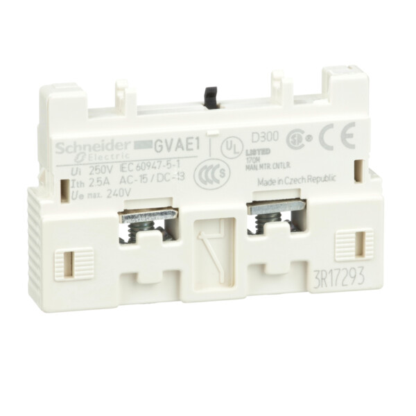 Schneider Electric Contacteur Auxiliaire 1 F Et 1 O - Schneider Electric - GVAE1