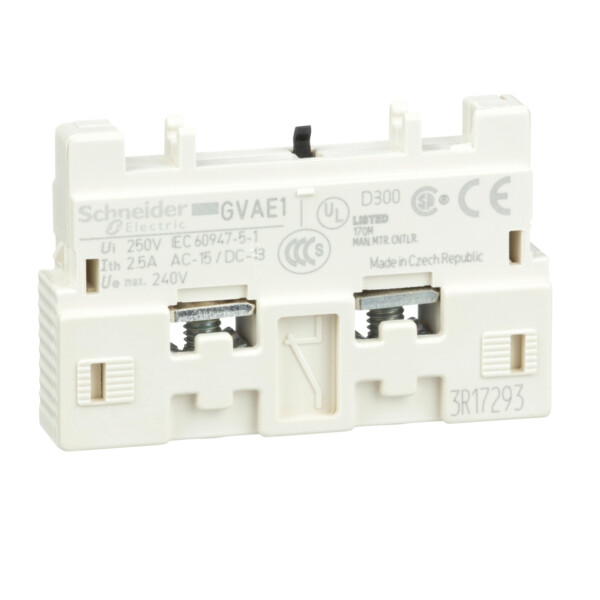 Schneider Electric Contacteur Auxiliaire 1 F Et 1 O - Schneider Electric - GVAE1