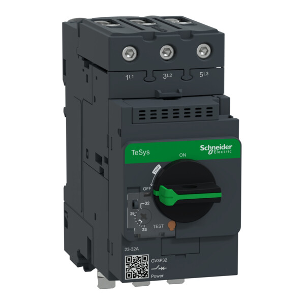 Schneider Electric Disjoncteurs Moteurs Gv3 32A avec Un Seul Bornier Everlink - Schneider Electric - GV3P321