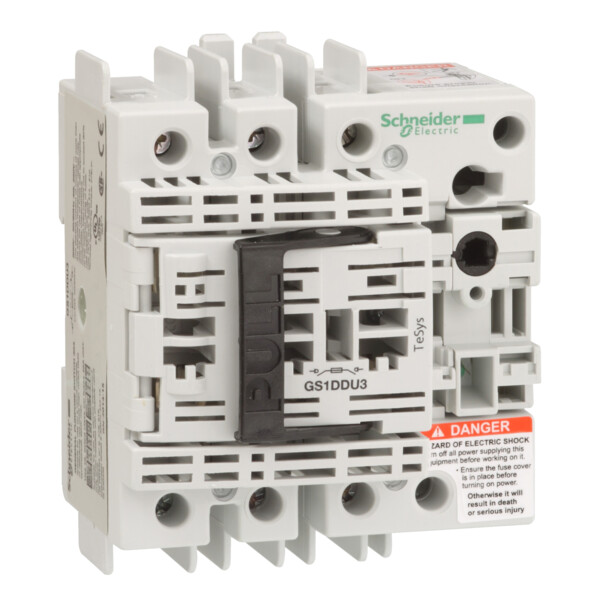 Schneider Electric Bloc de Base Interrupteur sectionneur Fusible Gs1 3P 3 F 30 A - Schneider Electric - GS1DDU3