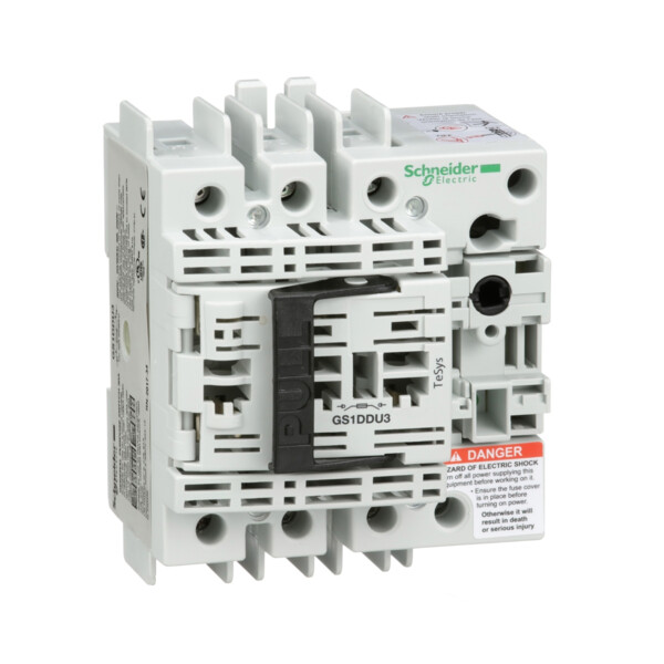 Schneider Electric Bloc de Base Interrupteur sectionneur Fusible Gs1 3P 3 F 30 A - Schneider Electric - GS1DDU3