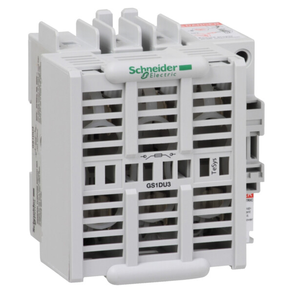 Schneider Electric Bloc de Base Interrupteur sectionneur Fusible Gs1 3P 3 F 30 A - Schneider Electric - GS1DU3