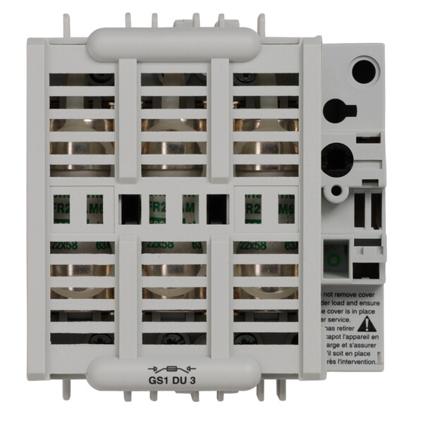 Schneider Electric Bloc de Base Interrupteur sectionneur Fusible Gs1 3P 3 F 30 A - Schneider Electric - GS1DU3